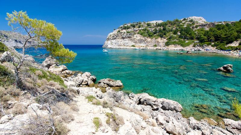 Achousa Hotel Faliraki Exteriör bild
