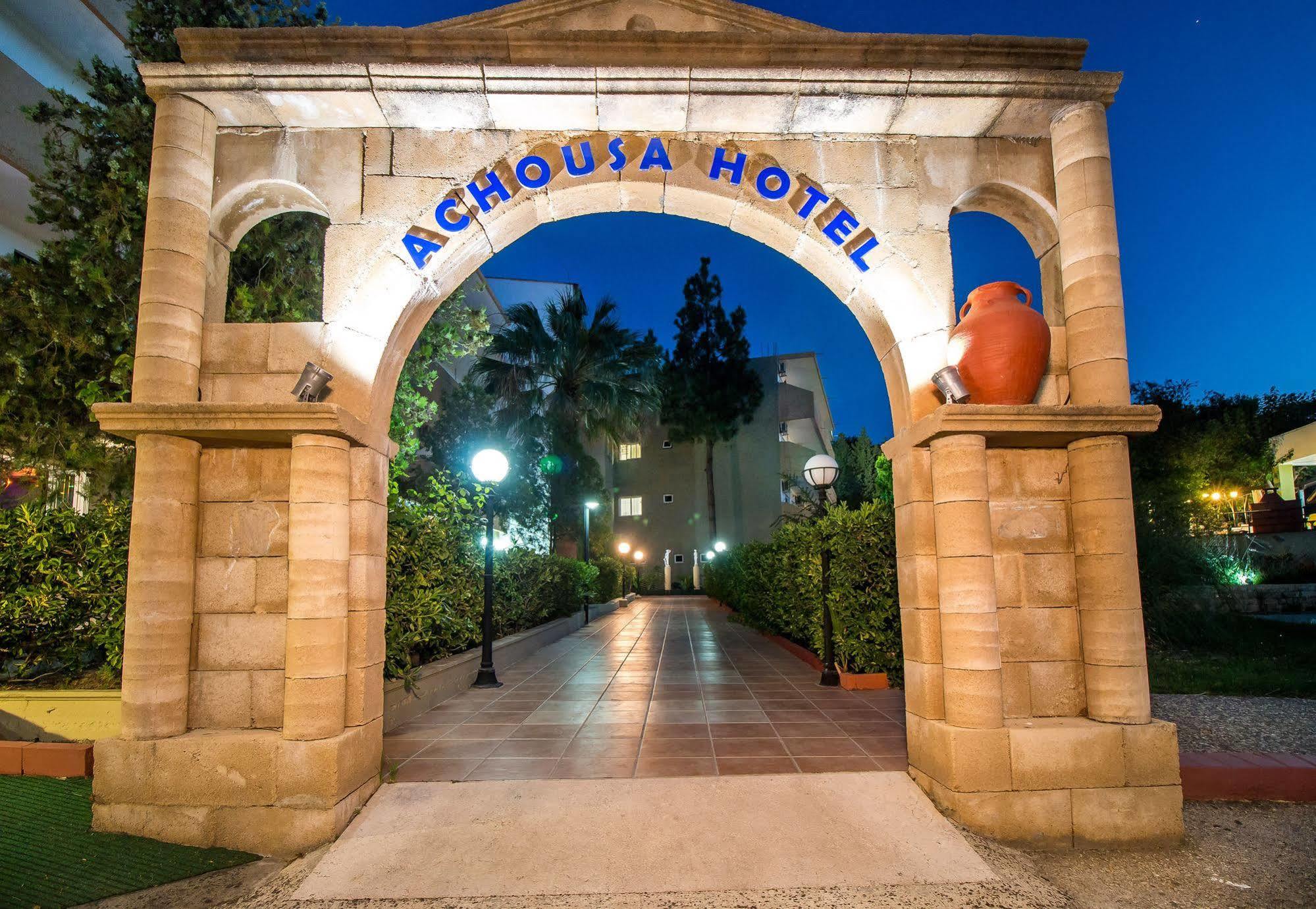 Achousa Hotel Faliraki Exteriör bild