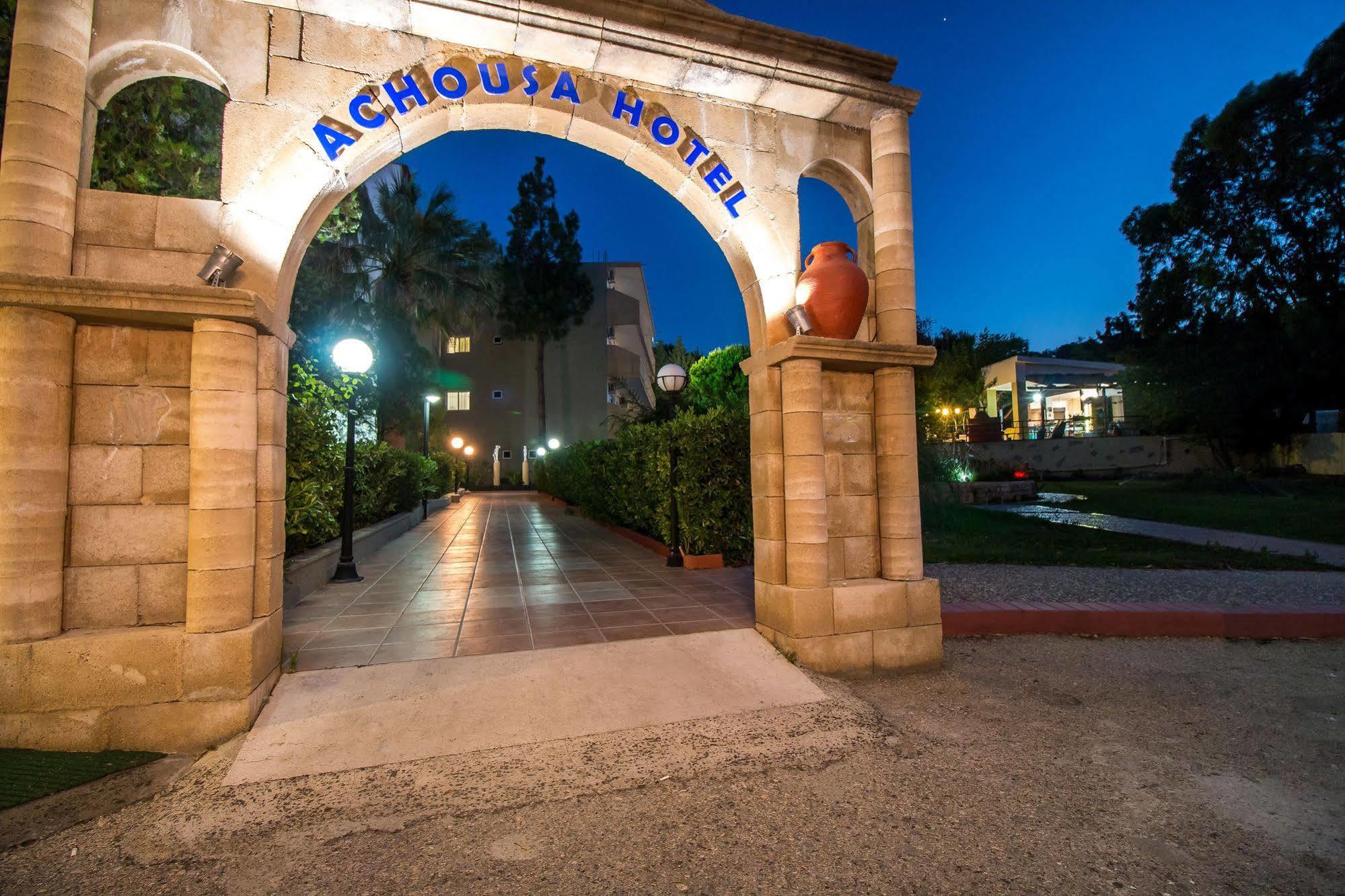 Achousa Hotel Faliraki Exteriör bild